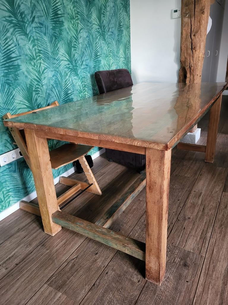 Mooie gebruikte eettafel, Huis en Inrichting, Ophalen