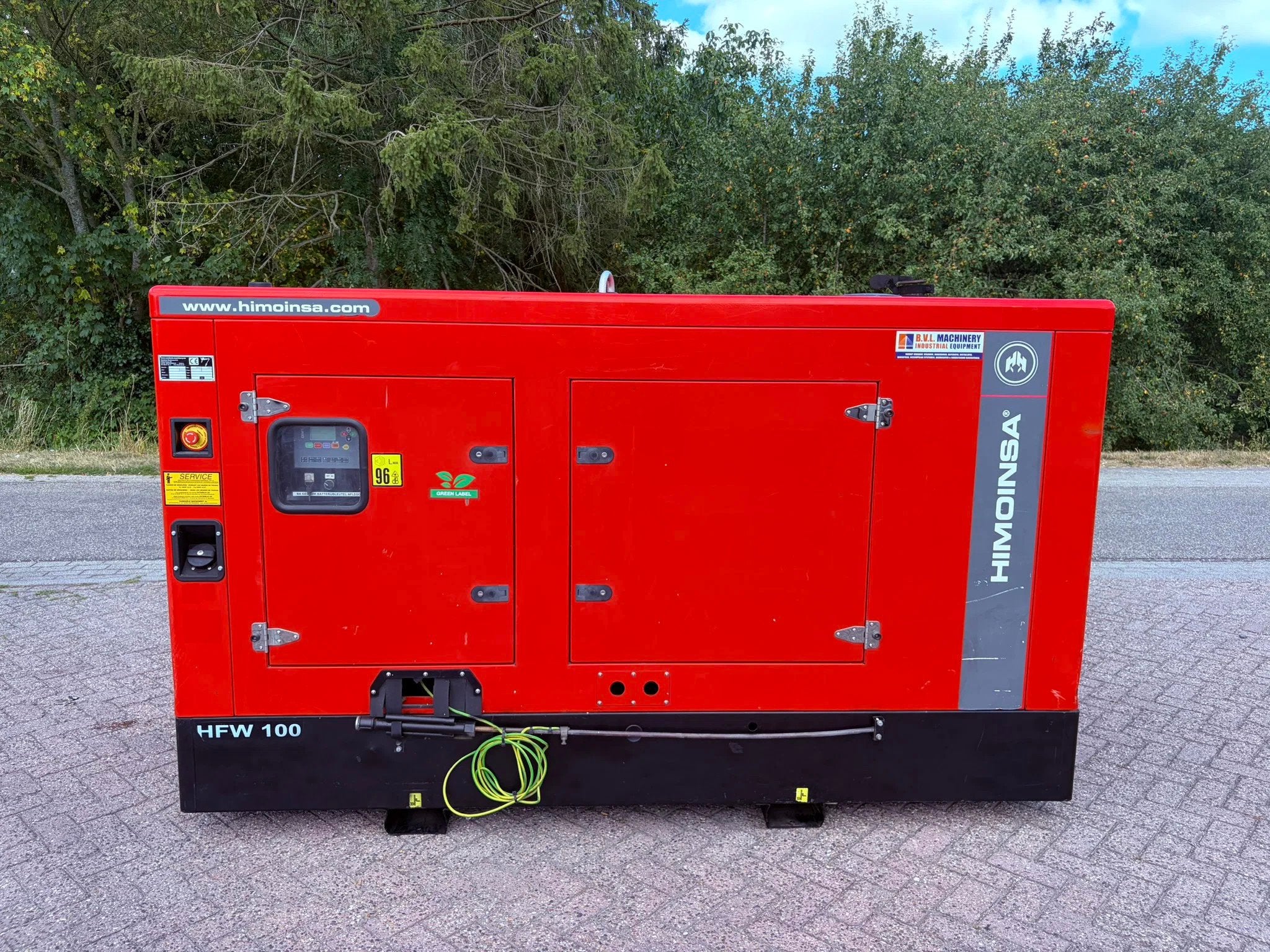 Himoinsa FPT Iveco 100 kVA aggregaat generatorset