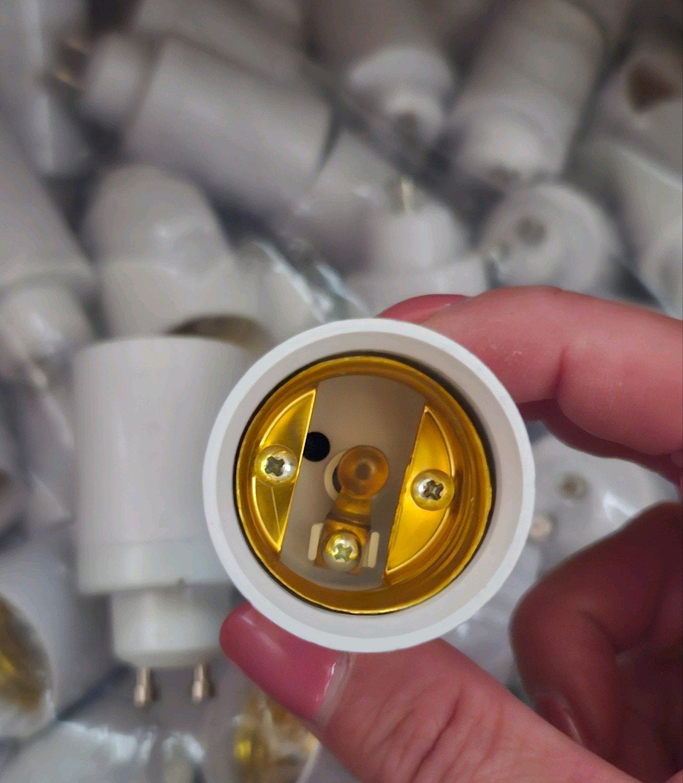 Restpartij verloopfitting GU10 naar E27 fitting converter, Ophalen of Verzenden, Nieuw, Overige merken, Overige typen