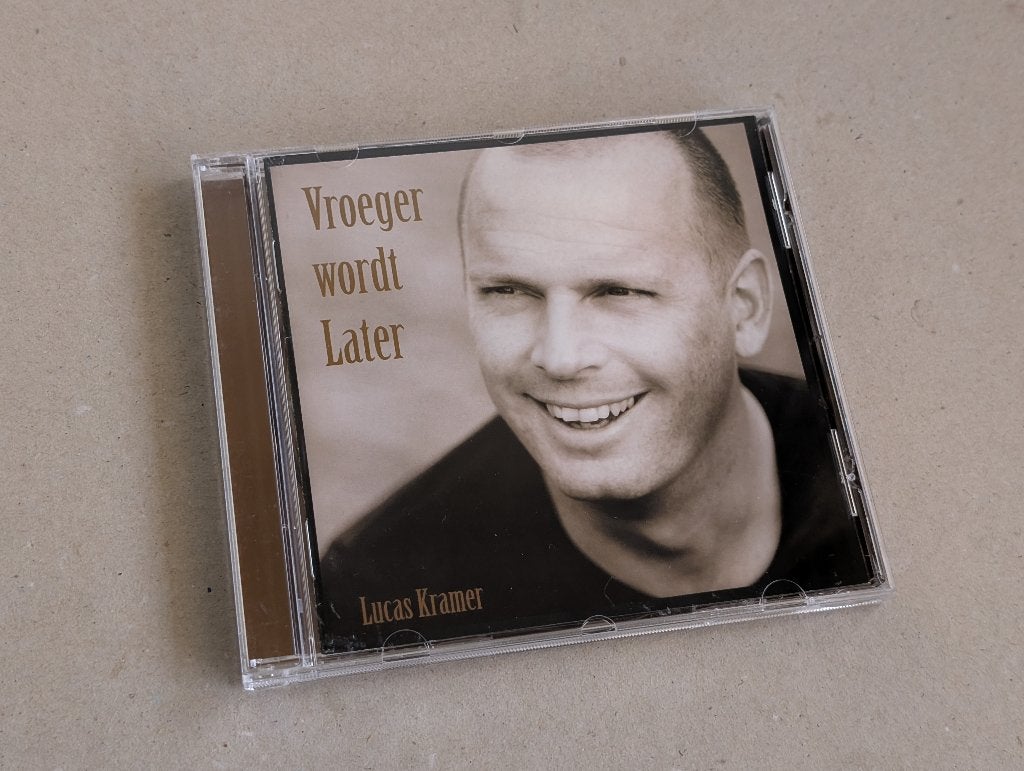 Lucas Kramer: Vroeger wordt later (CD), Ophalen of Verzenden, Zo goed als nieuw, Levenslied of Smartlap, Album