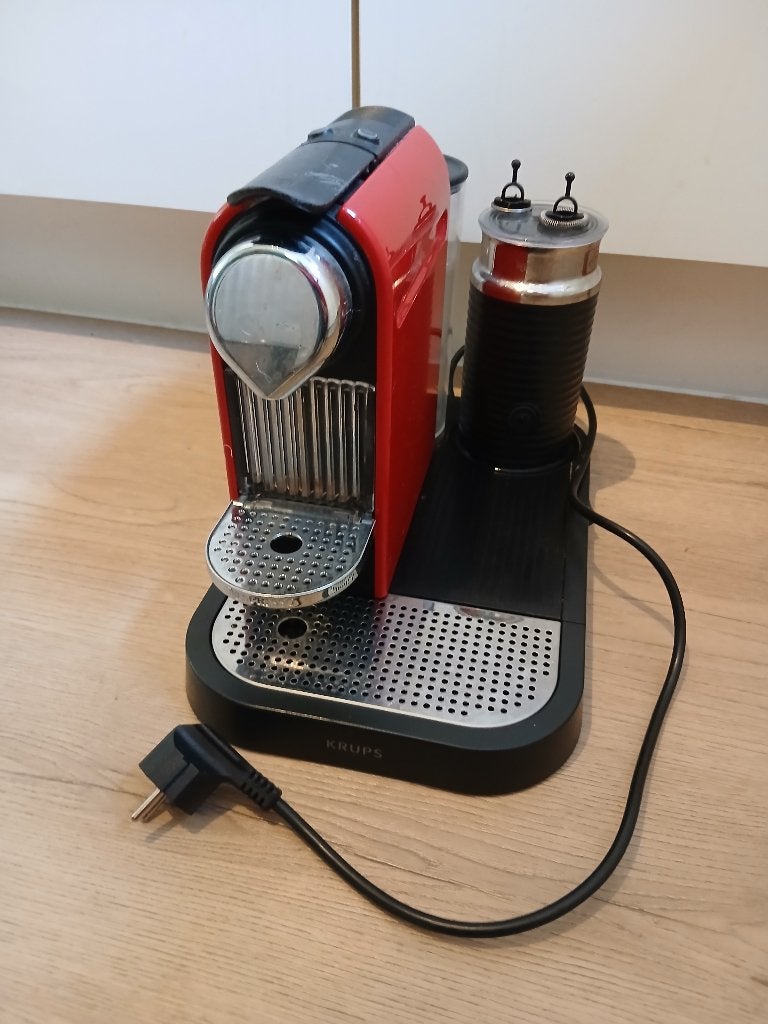 Krups nespresso machine, Ophalen, Gebruikt, Espresso apparaat, 1 kopje