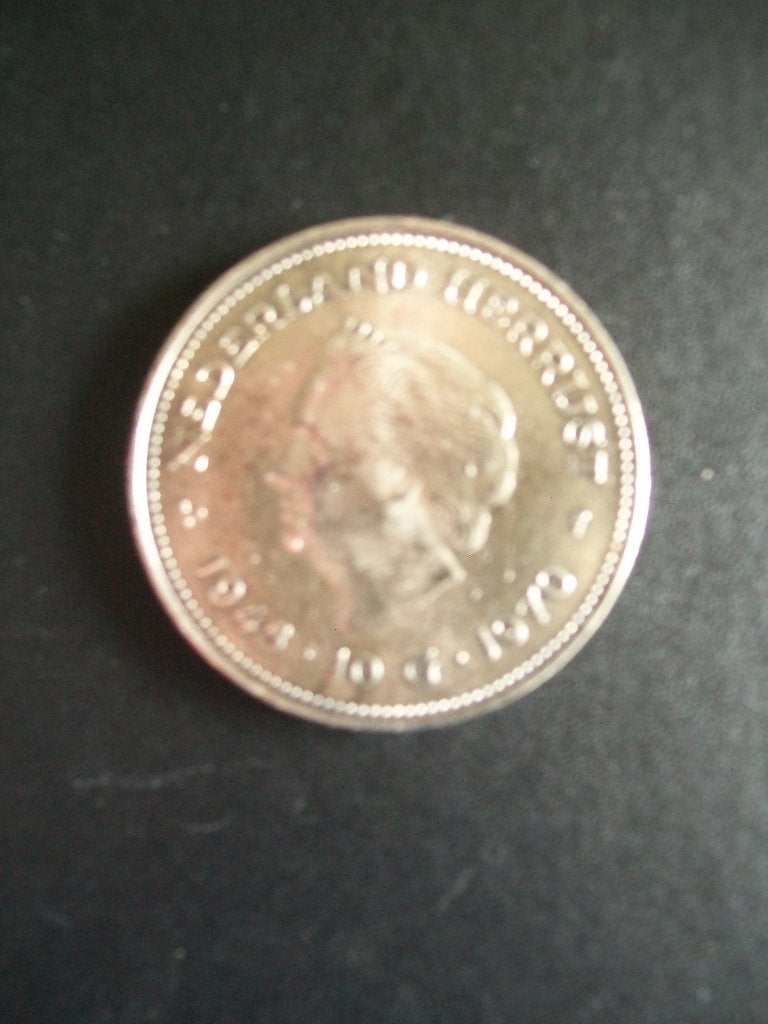 048: 10 Gulden Munt Juliana 1945 - 1970 in nette staat., Verzenden, Zilver, Overige landen, Overige waardes