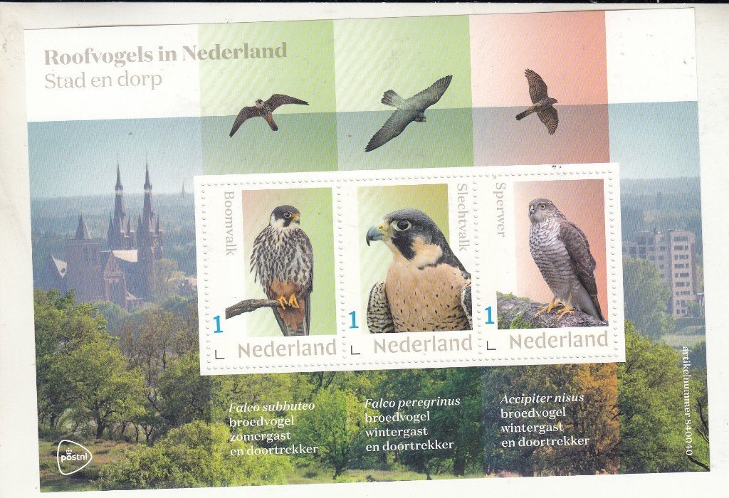 persoonlijk Roofvogels in Nederland, Stad en Dorp deel 2, Ophalen of Verzenden, Na 1940, Postfris