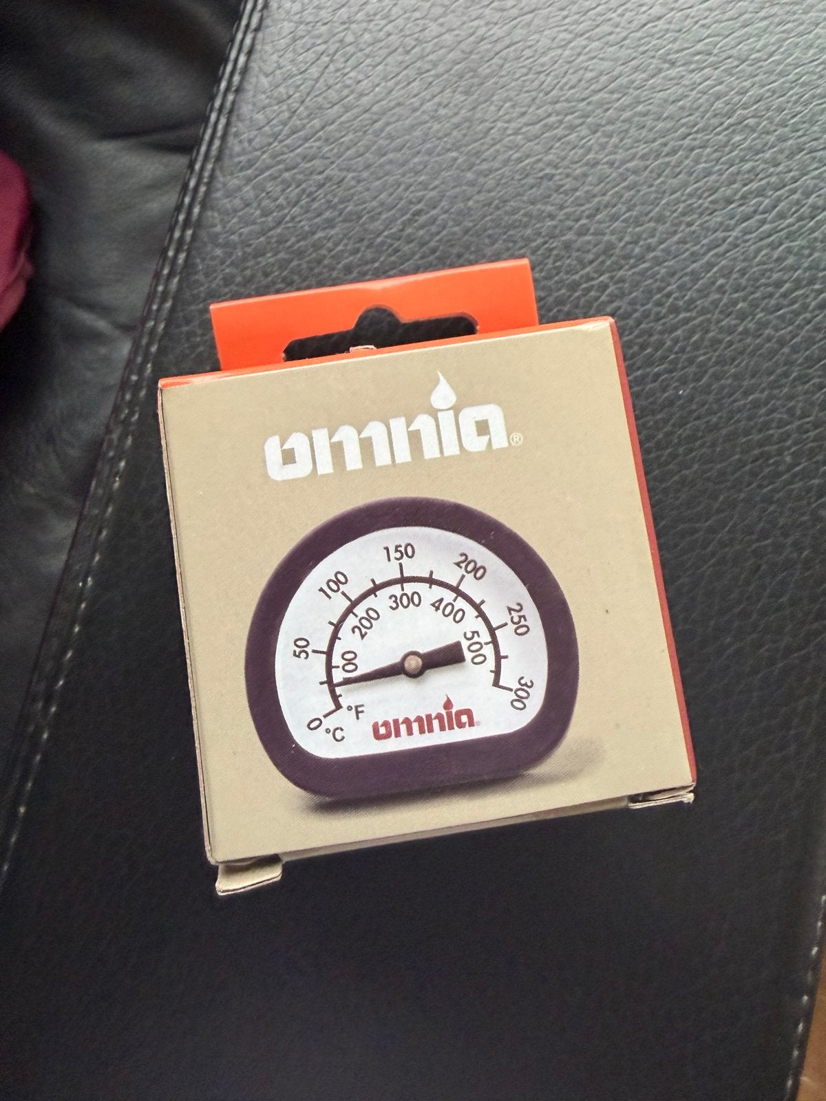 Omnia Oven Thermometer en Opbergtas - Nieuw, Ophalen of Verzenden, Nieuw, Overige merken, Overige typen