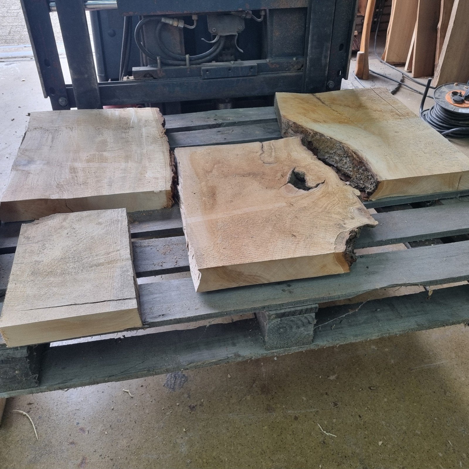 lindehout droog, Ophalen, Minder dan 25 mm, Pallet, Minder dan 200 cm