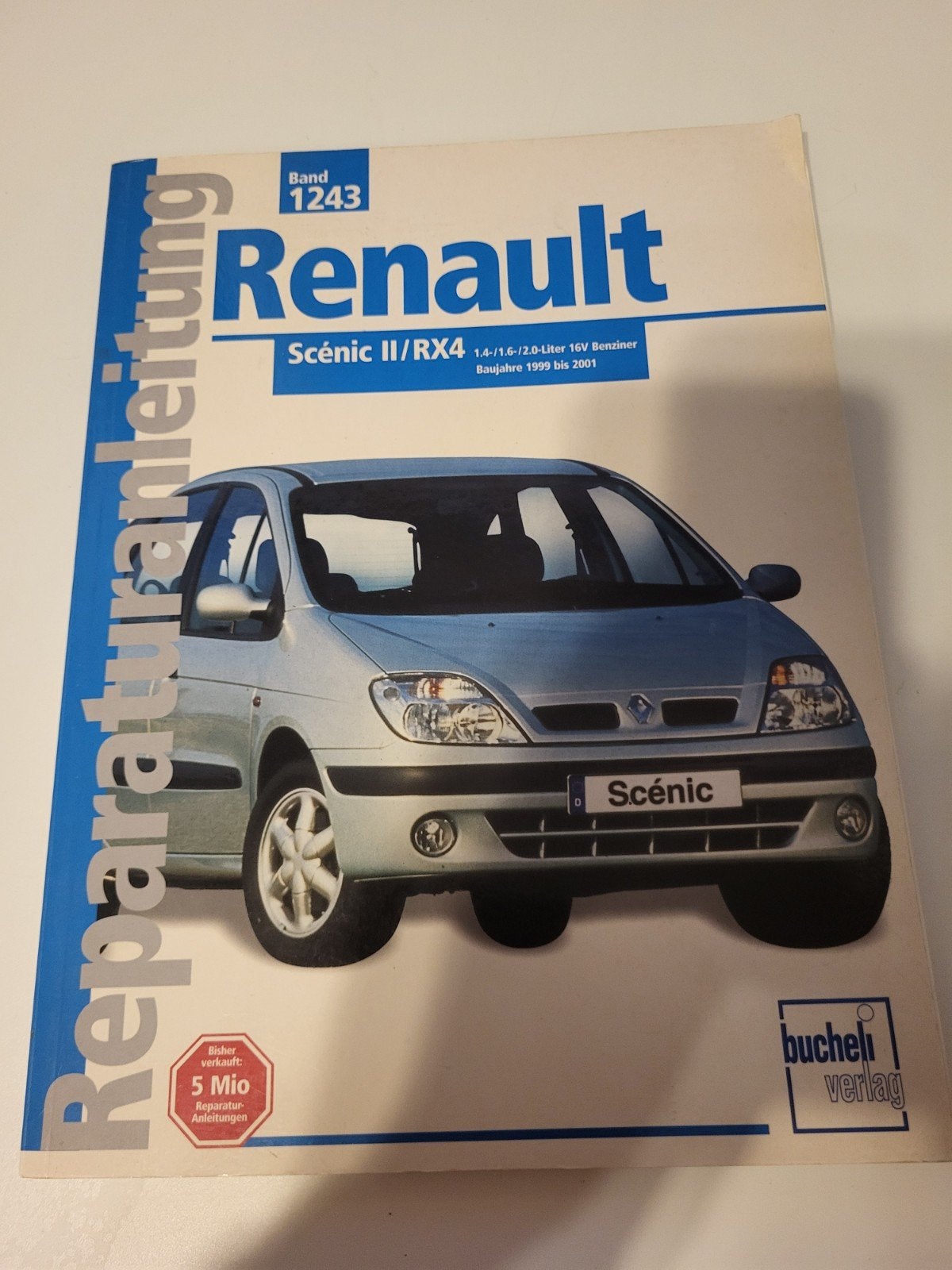 Duitse Reparatiehandleiding Renault Scenic 1999-2001, Boeken, Auto's | Boeken, Zo goed als nieuw, Renault, Ophalen of Verzenden