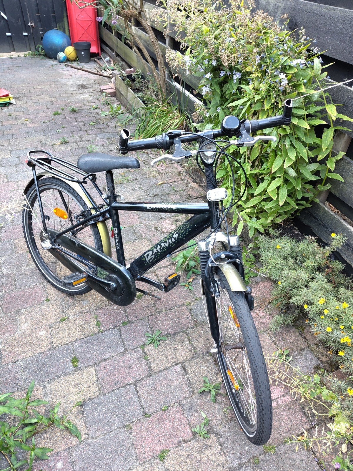 Batavus Kameleon jongensfiets 24 inch - Gebruikt, Fietsen en Brommers, Fietsen | Jongens, Ophalen, Terugtraprem, Versnellingen