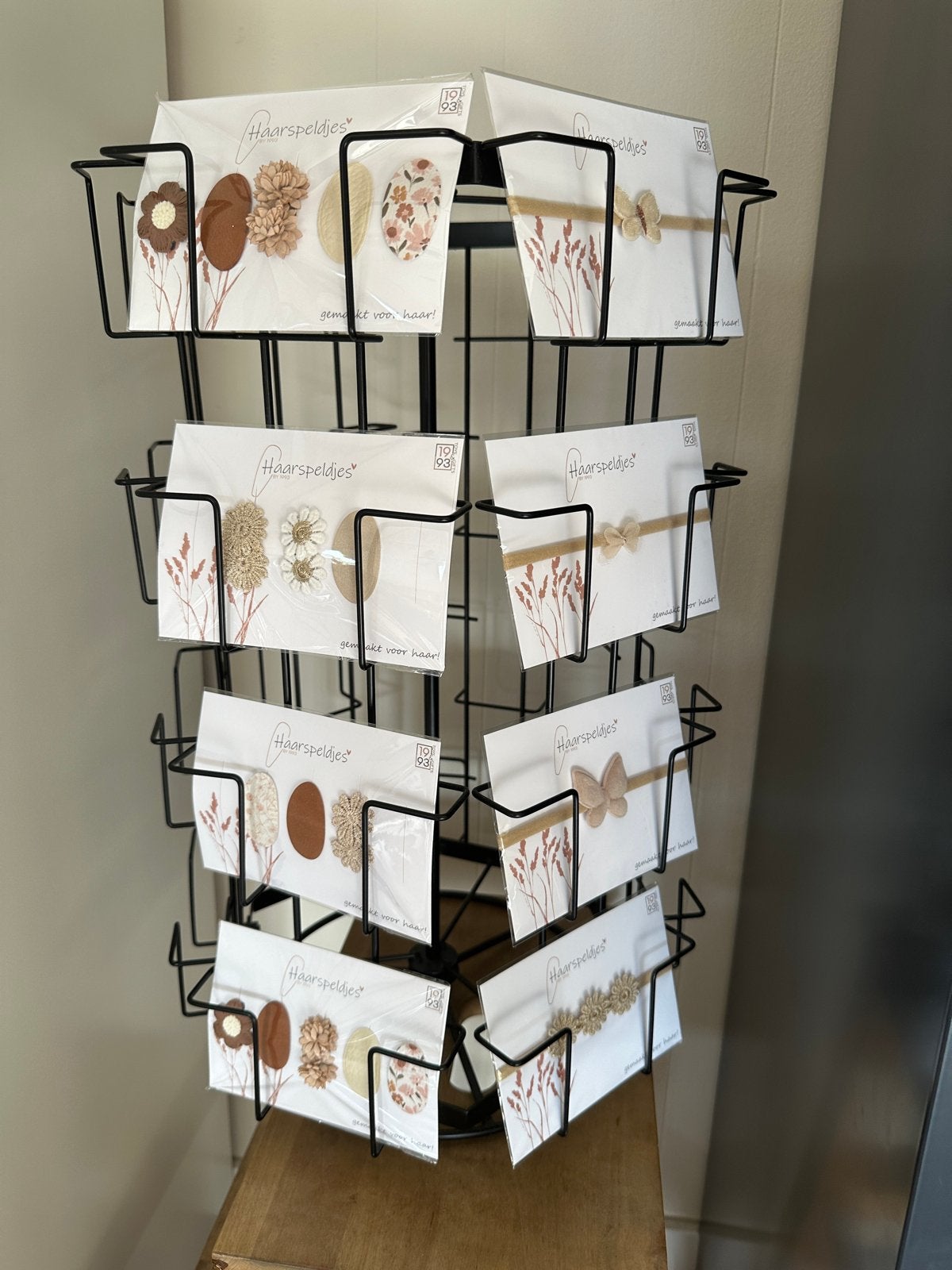 Draaibare Toonbankstandaard voor Postkaarten/Haarspeldjes, Ophalen of Verzenden, Zo goed als nieuw, Overige thema's, Overige typen