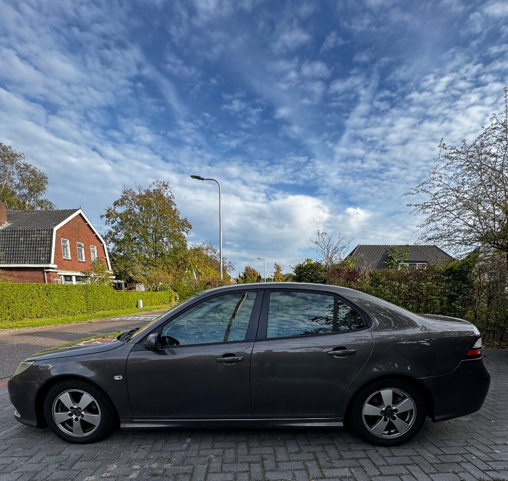Saab 9-3 1.8t Norden Automaat | Hirsch 195 pk | Leder, Auto's, 1998 cc, Beige, 4 cilinders, Leder