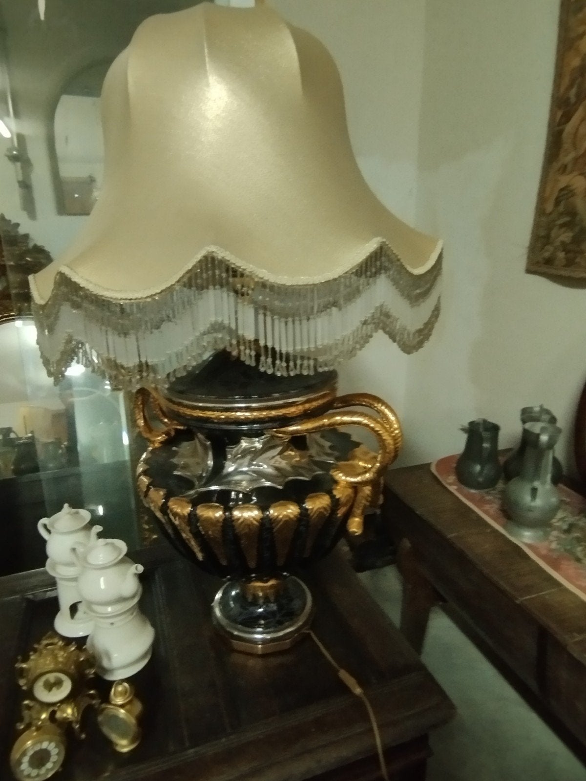 tafel lamp, Antiek en Kunst, Antiek | Lampen, Ophalen
