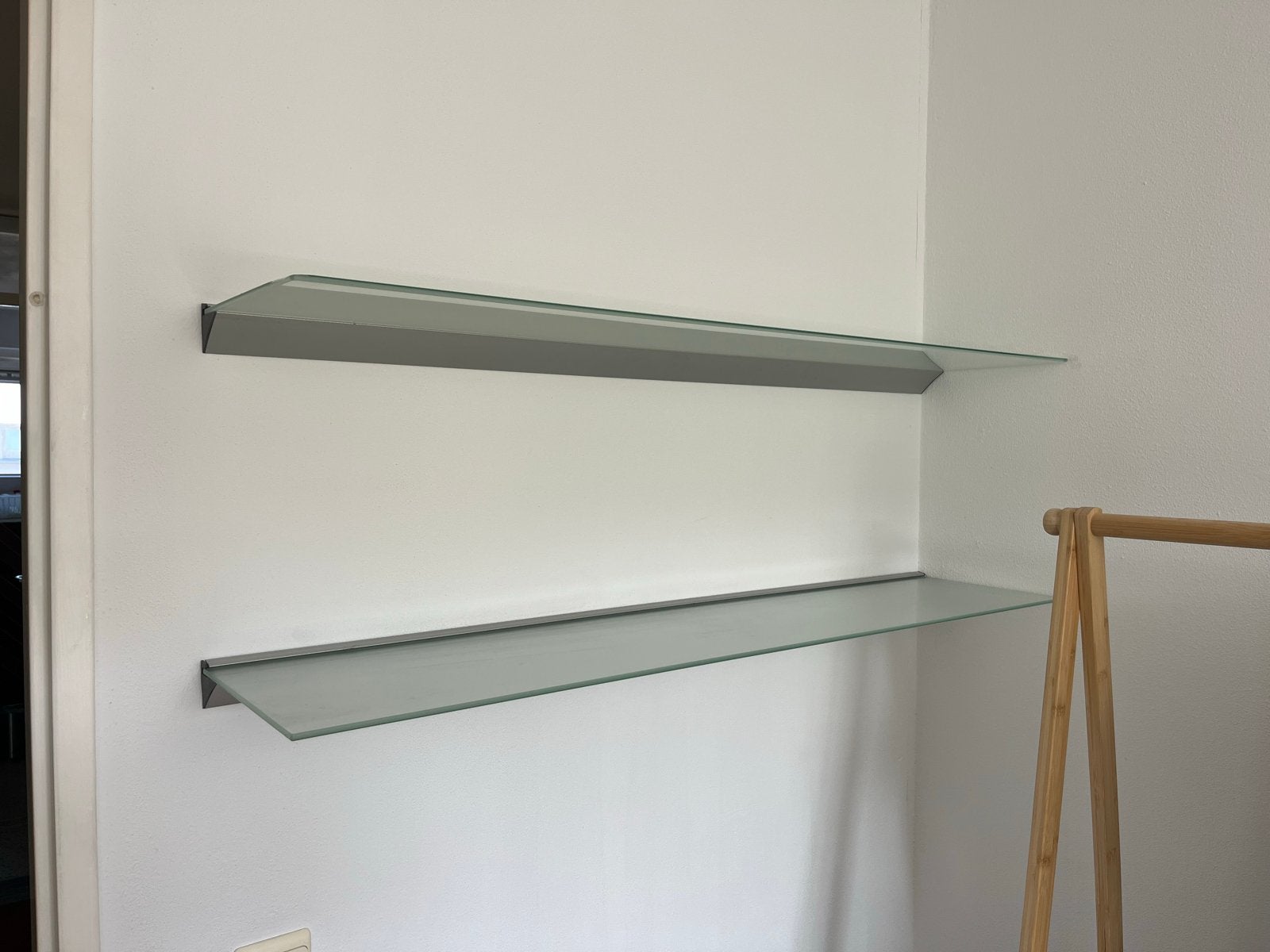 Glazen planken 118x26cm, Huis en Inrichting, Ophalen, Gebruikt