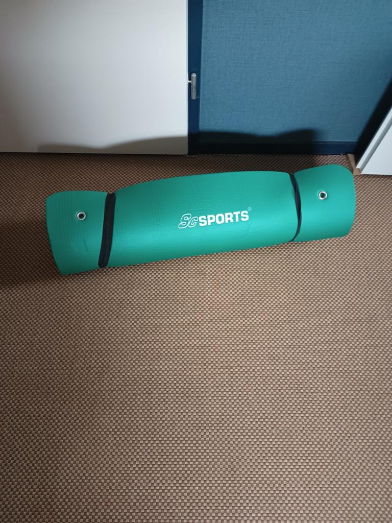 Yogamat, 1 cm dik met draagband, Maat XL, Ophalen, Judo