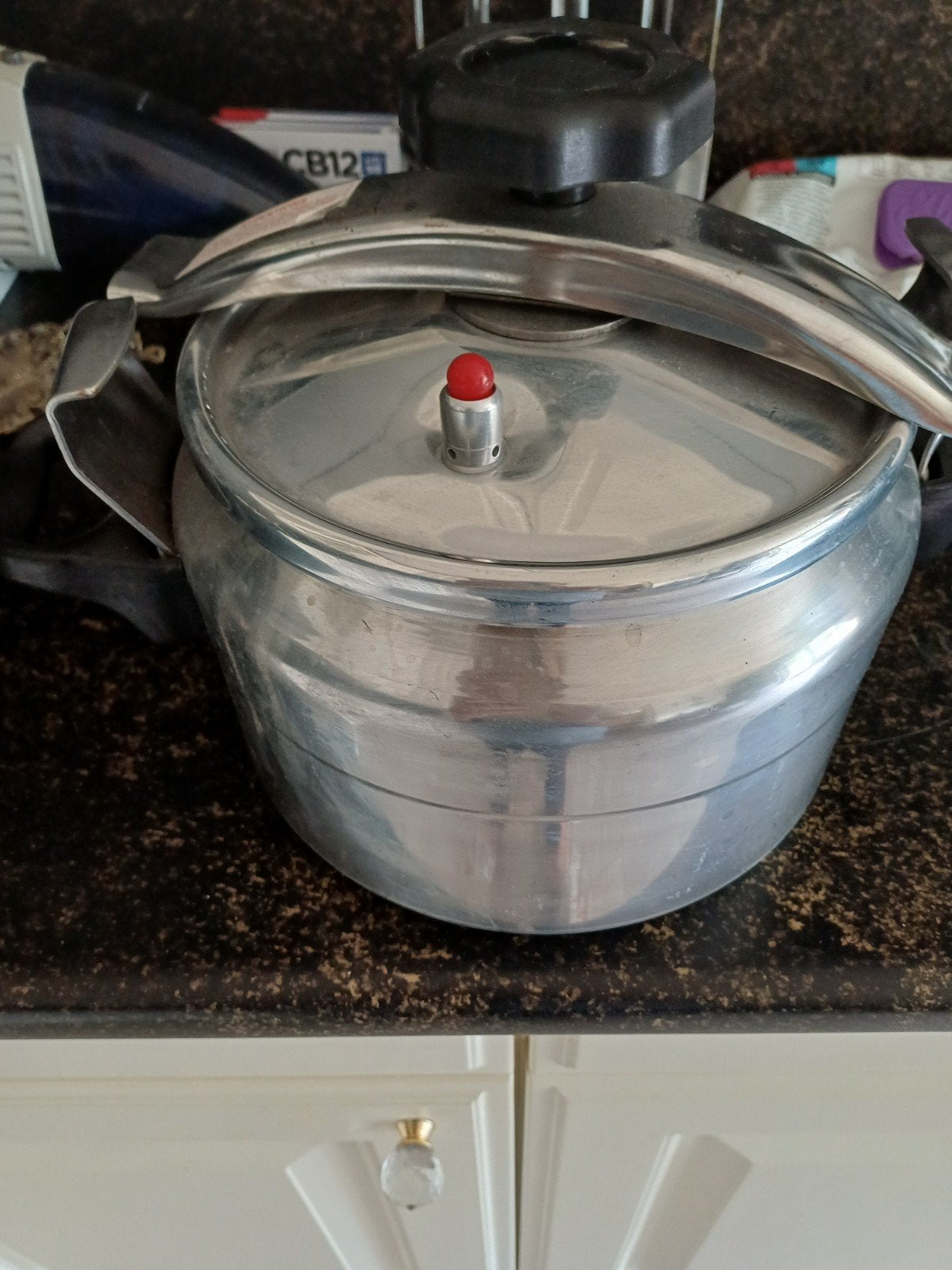 Tekoop pressure kook pan., Ophalen, Zo goed als nieuw, Rvs