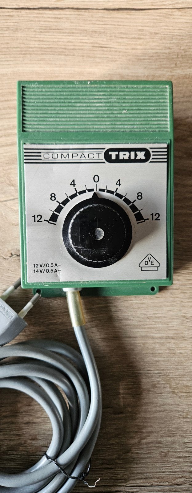 Trix Compact Transformator 12V/14V - Modelspoor Voeding, Transformator of Voeding, Gebruikt, Gelijkstroom of Wisselstroom, Trix