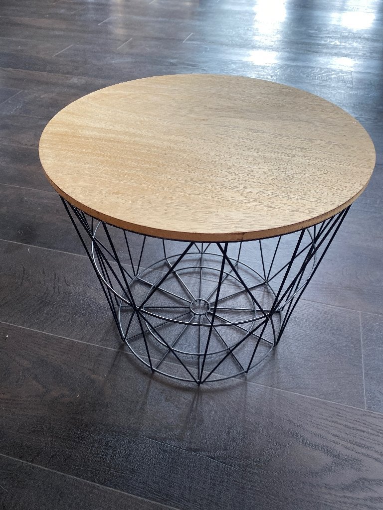 Rond bijzettafeltje, Ophalen, Minder dan 45 cm, Minder dan 55 cm, Gebruikt