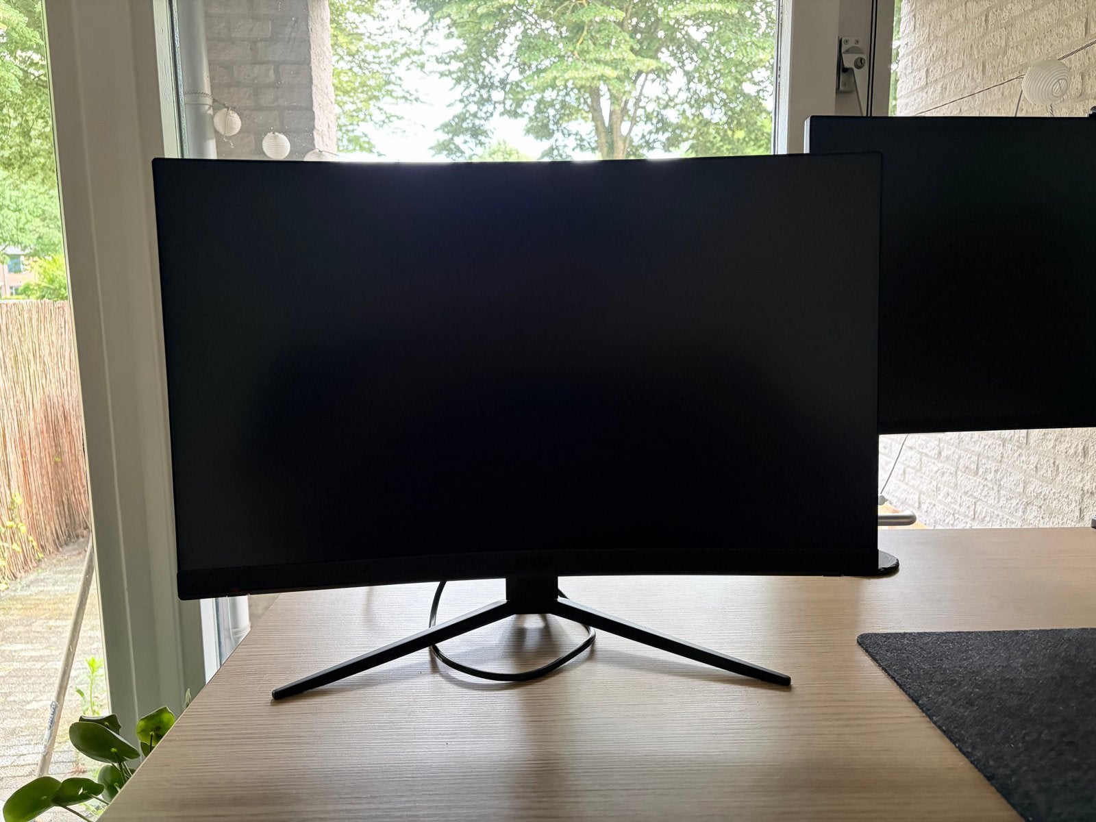 MSI Optix MAG272C 27 inch 165Hz Full HD Curved Gaming Monito, Curved, VA, Full HD, Zo goed als nieuw