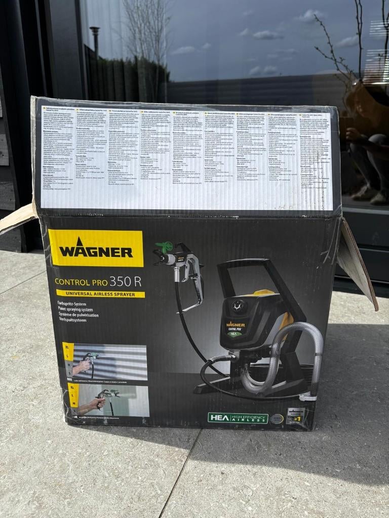 Wagner HEA Control PRO 350R SET - zo goed als nieuw, Ophalen, Zo goed als nieuw, Verfspuit of Verfpomp