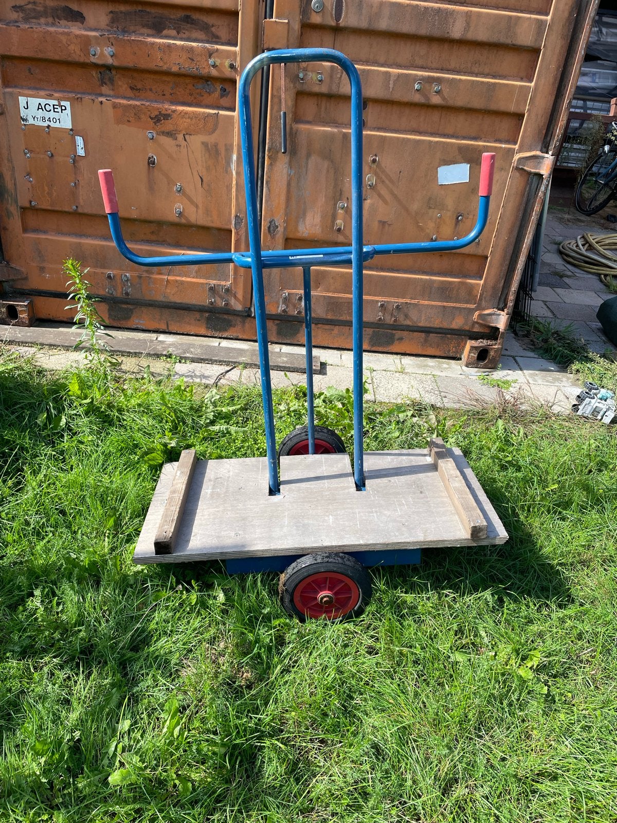 Platenkar / platenwagen in goede staat., Doe-het-zelf en Verbouw, Ophalen, Gebruikt, Transportkar
