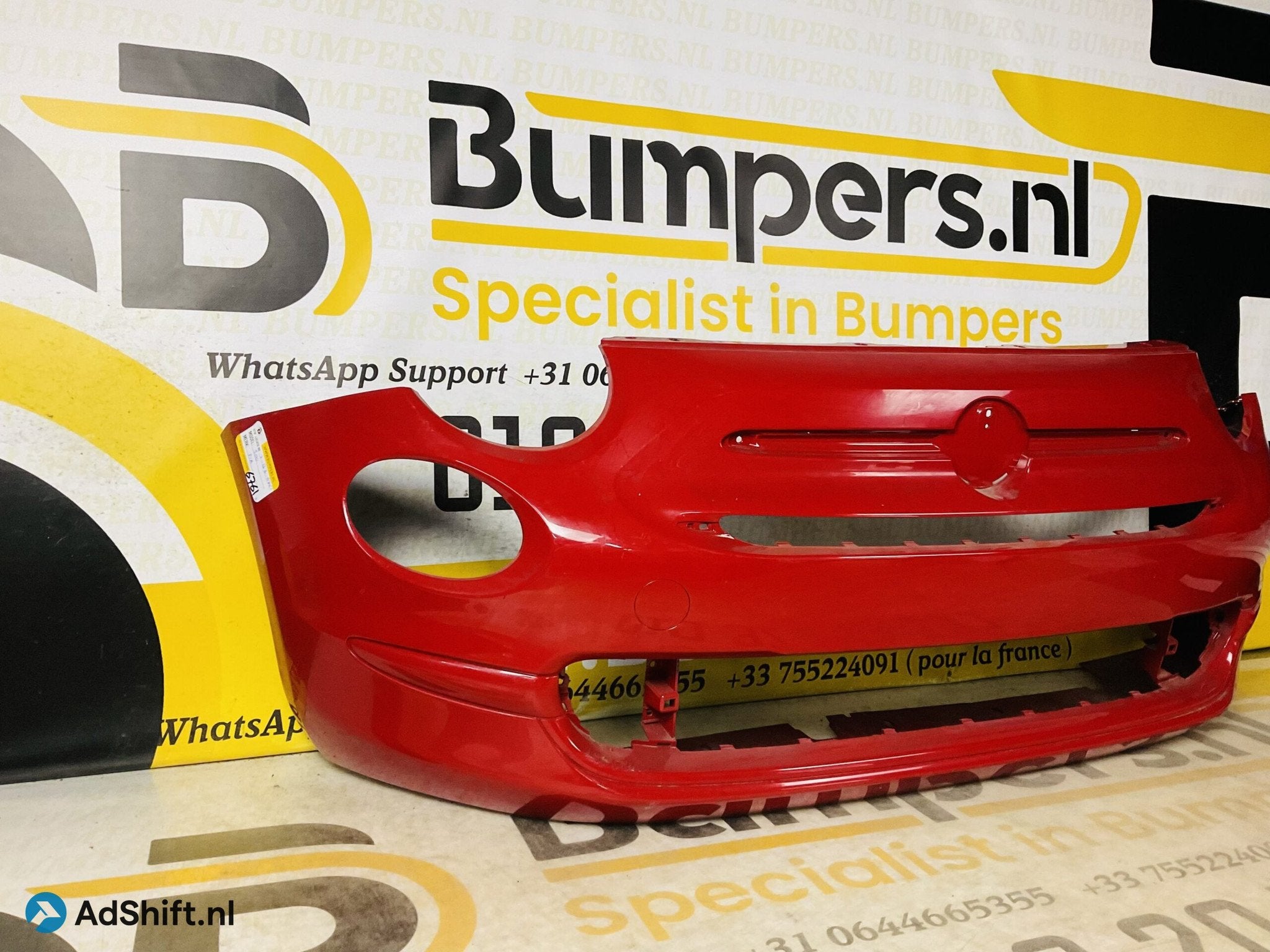BUMPER Fiat 500 Facelift 2016-2021 VOORBUMPER 2-B3-6761z, Bumper