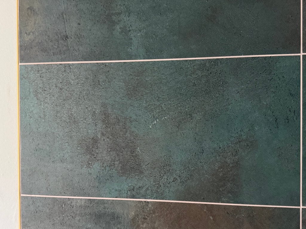 29 Keramische tegels voor badkamer + 4 Tegelstrips mat goud, Ophalen, 60 cm of meer, Keramiek, Nieuw
