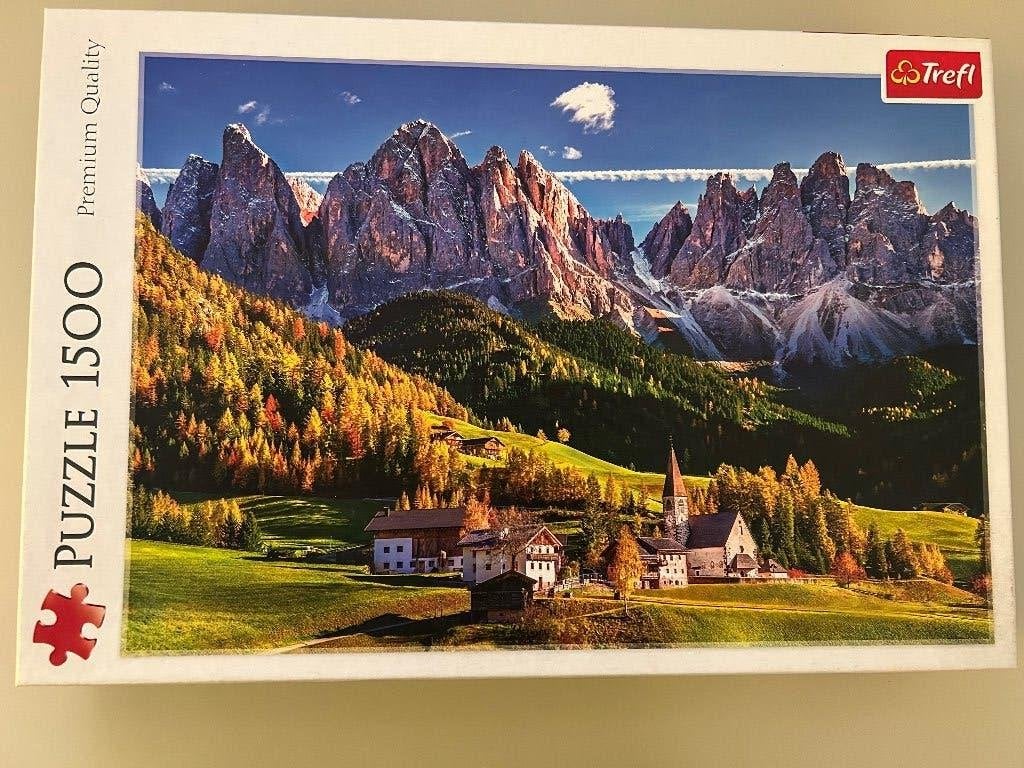 legpuzzel, Verzenden, 500 t/m 1500 stukjes, Zo goed als nieuw, Legpuzzel