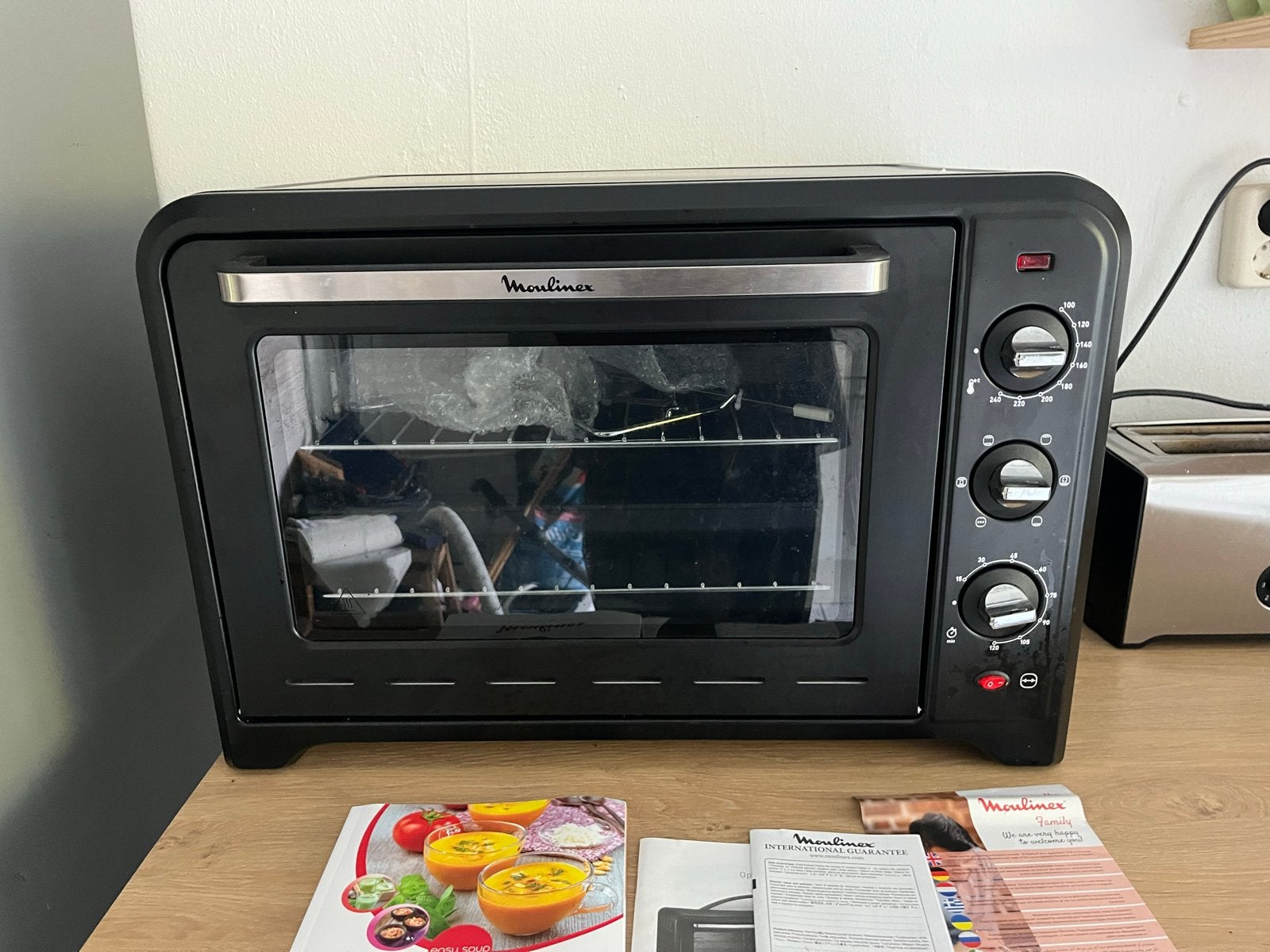Moulinex Oven 60L - Compacte en veelzijdige mini-oven, Witgoed en Apparatuur, Ovens, Zo goed als nieuw, Vrijstaand, Mini-oven