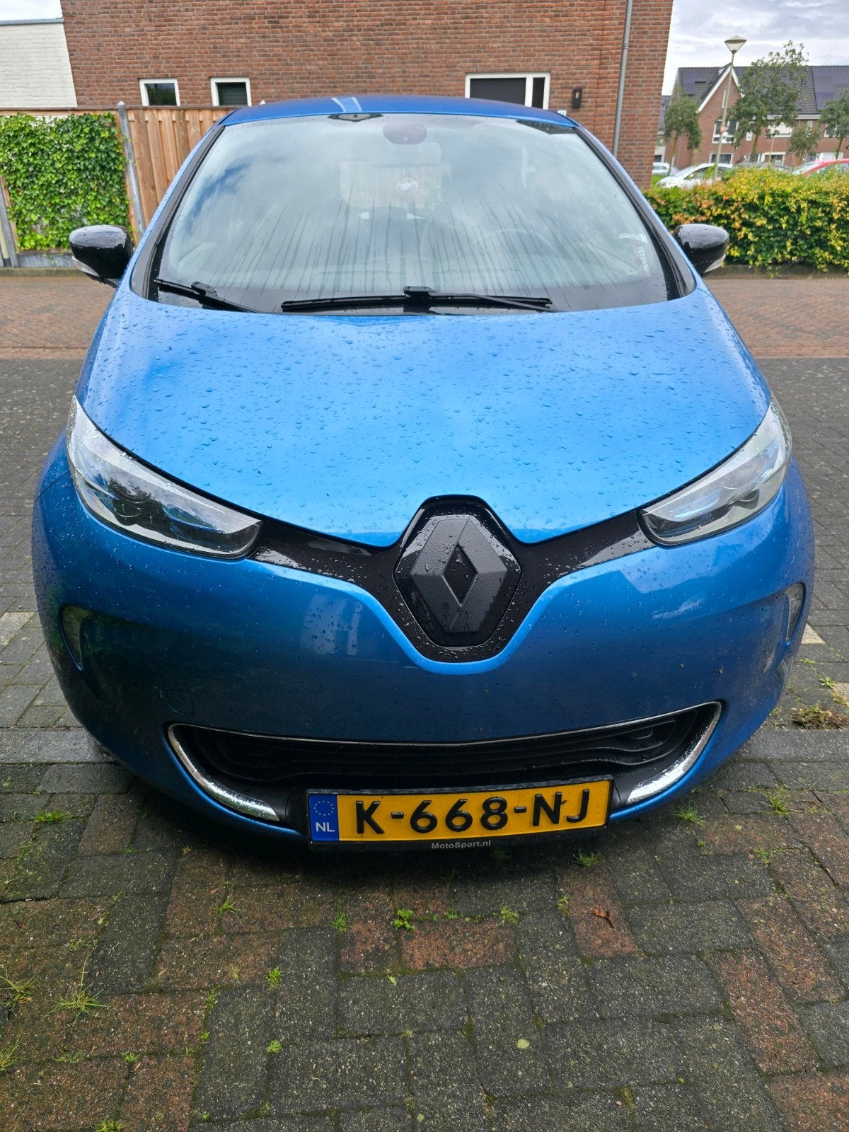Renault ZOE R240 (batterijhuur) 2016 Blauw, 1402 kg, Elektrisch, Particulier, ZOE