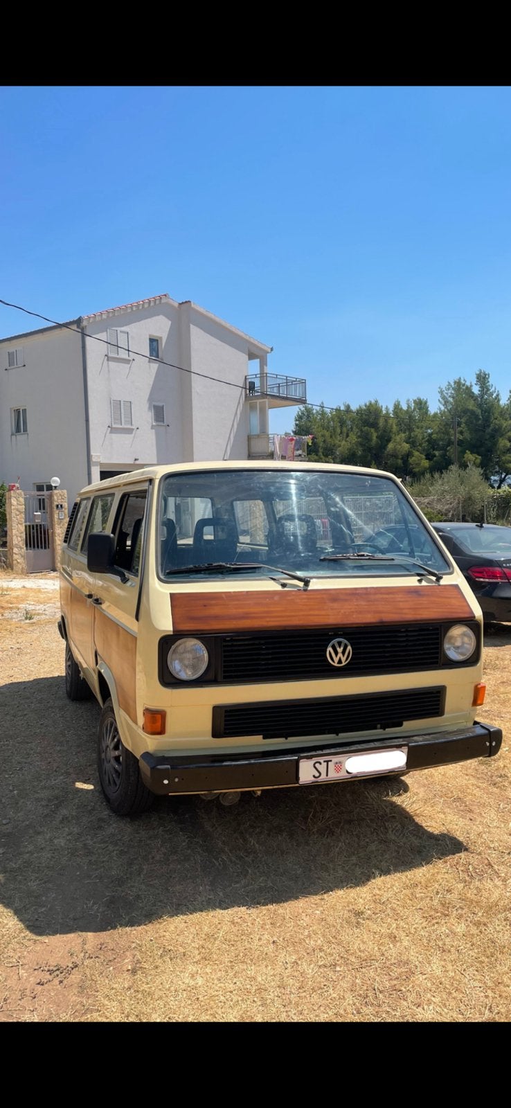 Volkswagen T3 Caravelle 1.6D | 1986 | 9-persoons, Auto's, Stof, Overige carrosserieën, Volkswagen, Beige