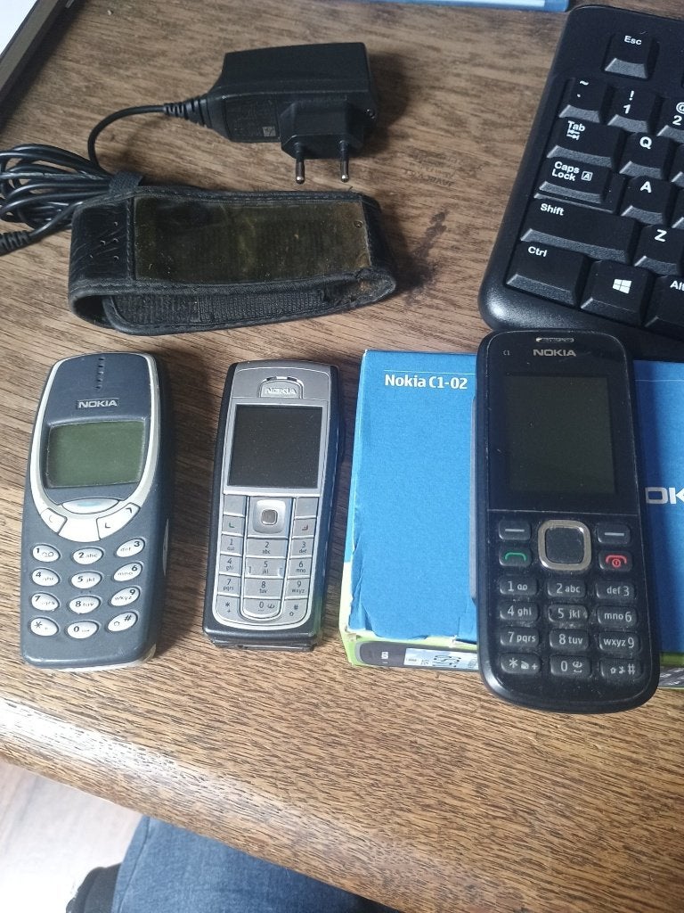 oude nokia mobiel, Ophalen, Gebruikt, Geen camera, Zwart
