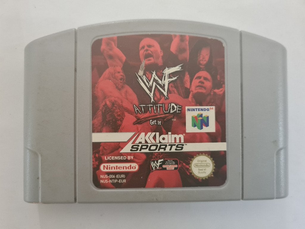 WWF ATTITUDE get it, Gebruikt, 1 speler, Racen en Vliegen, Ophalen of Verzenden