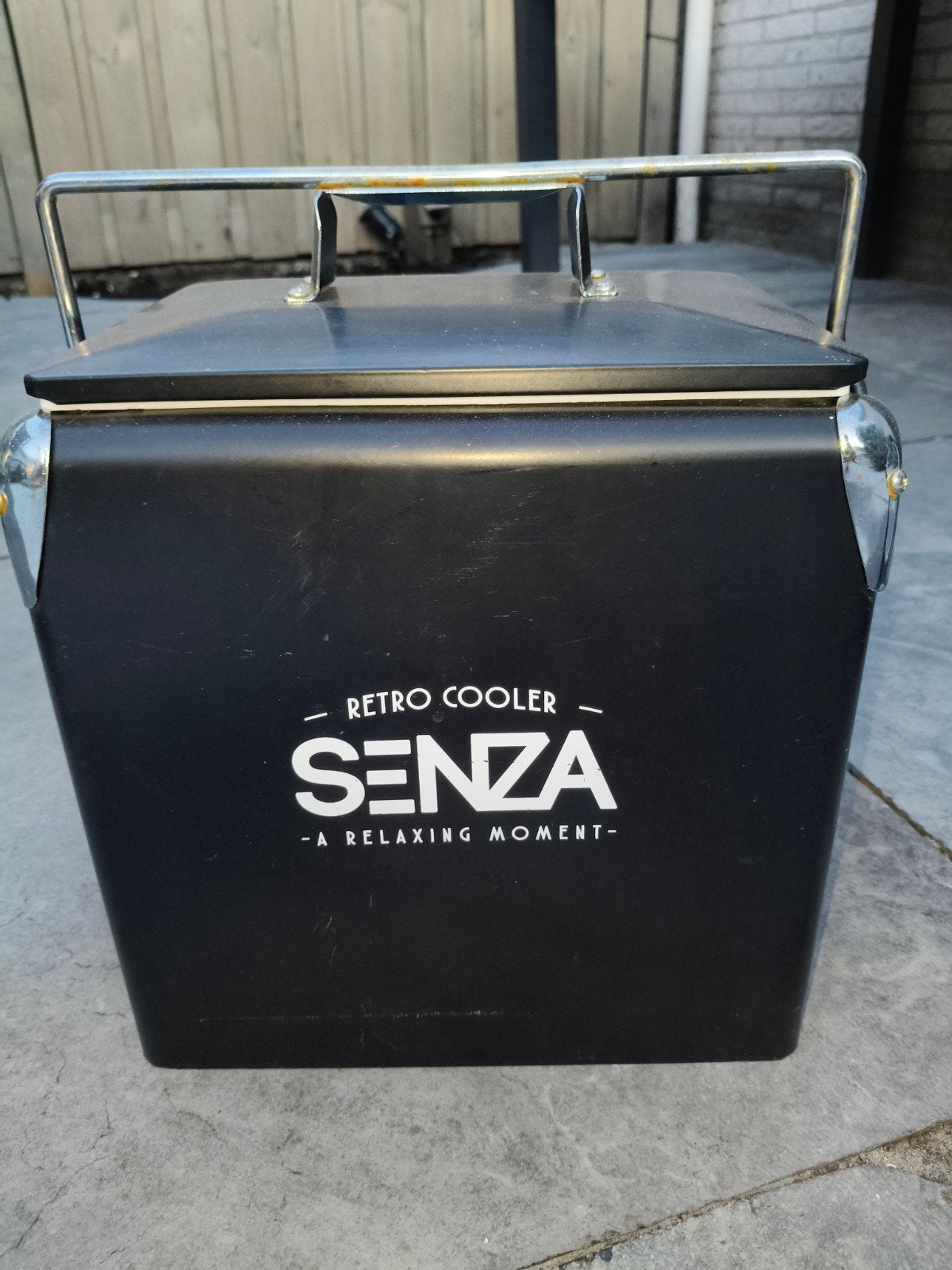 Senza Retro Koelbox - Zwart, Ophalen, Koelelement