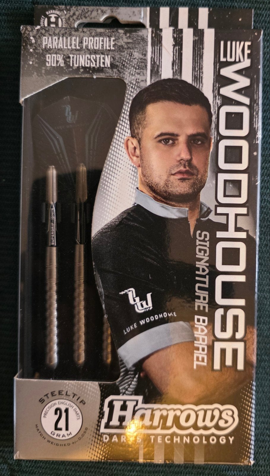 Harrows Luke Woodhouse Darts 21g - 90% Tungsten, Ophalen of Verzenden