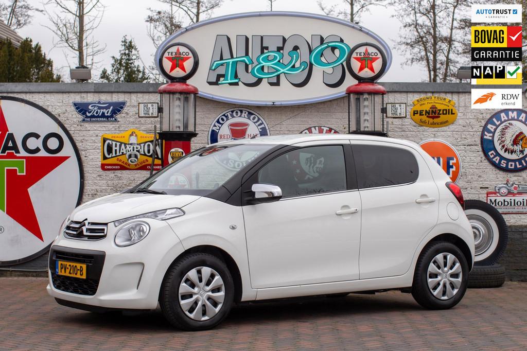 Citroen C1 1.0 e-VTi Feel 82.900 km +NAP NL-auto, Stof, Gebruikt, Euro 6, C1