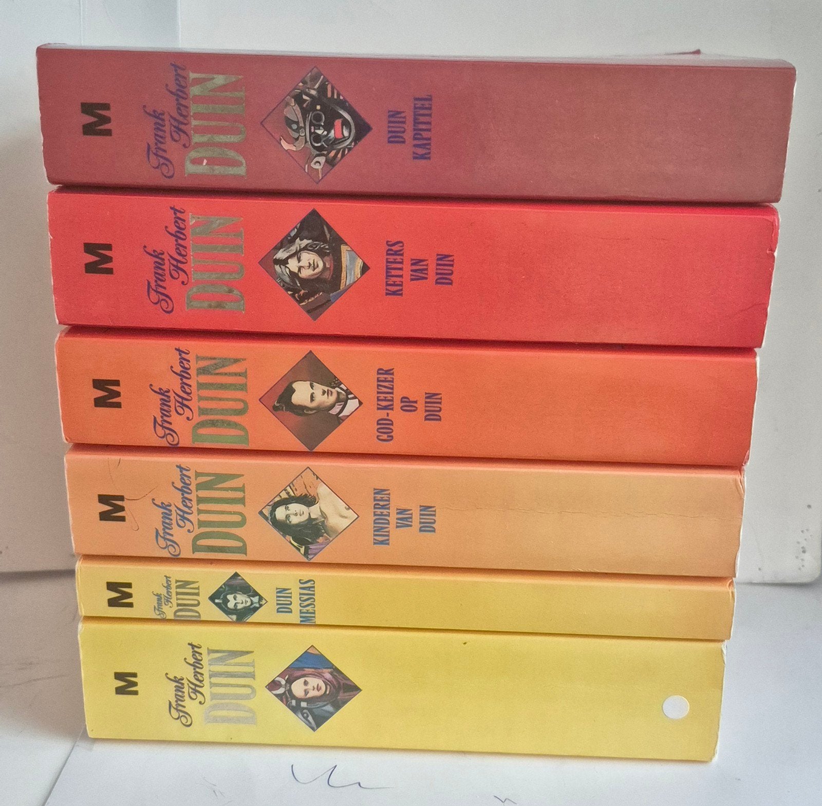 Frank Herbert 6x Duin serie in zeer nette staat zie Foto's, Ophalen of Verzenden, Zo goed als nieuw