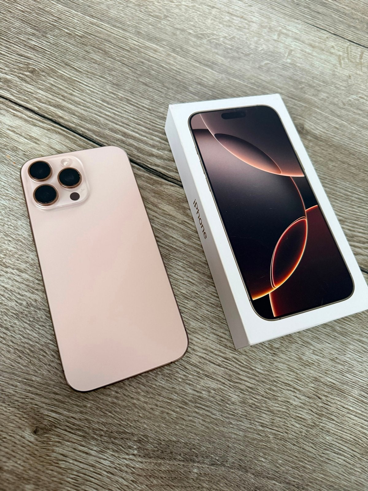iPhone 16 Pro Max Gold 256GB - Goede staat, Telecommunicatie, Mobiele telefoons | Apple iPhone, 256 GB, Gebruikt, IPhone 16 Pro Max