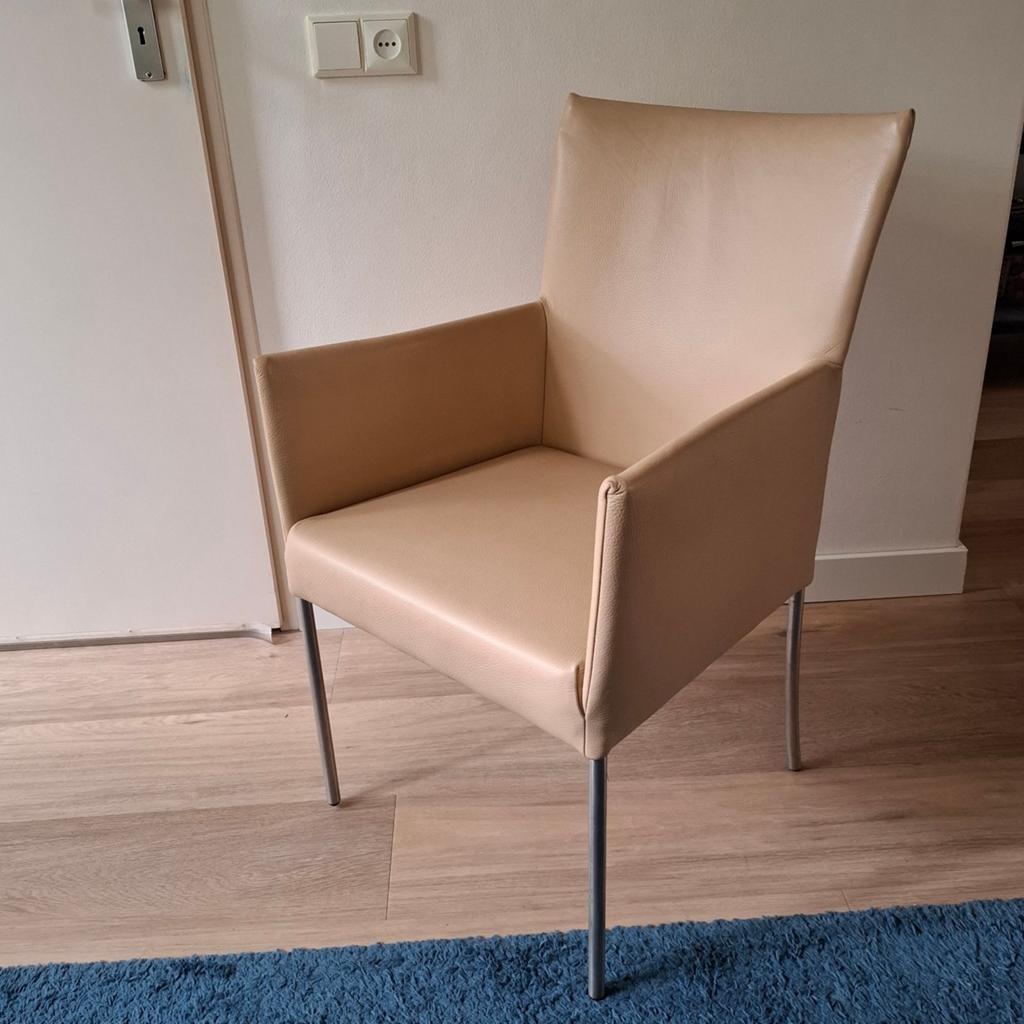 Drie Bert Plantagie stoelen met armleuningen, Ophalen, Overige kleuren, Drie, Zo goed als nieuw