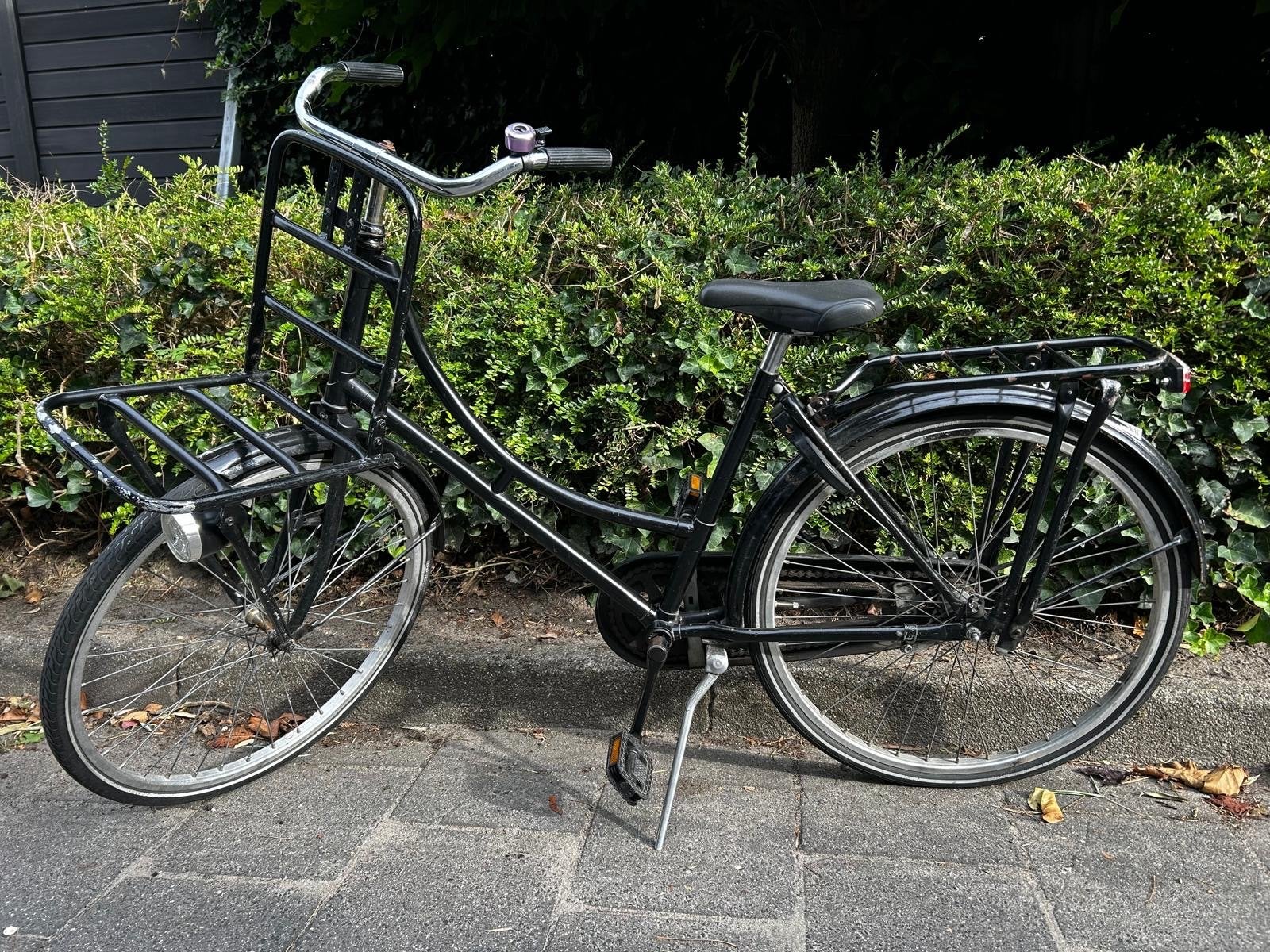 Meisjes (+/- 10 jr) transportfiets met terugtraprem, Fietsen en Brommers, Terugtraprem, Ophalen, Overige merken, 53 tot 56 cm