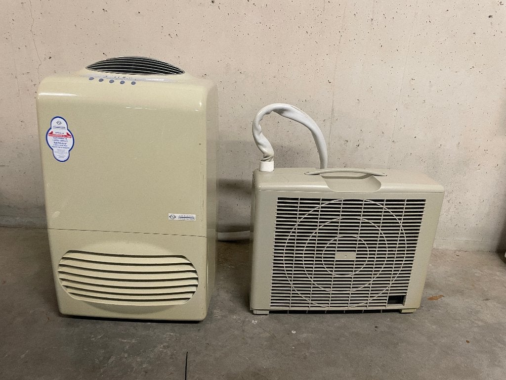 Olympia Novecos split 12QC 3,5kw €175, Ophalen, Gebruikt, Timer, 3 snelheden of meer