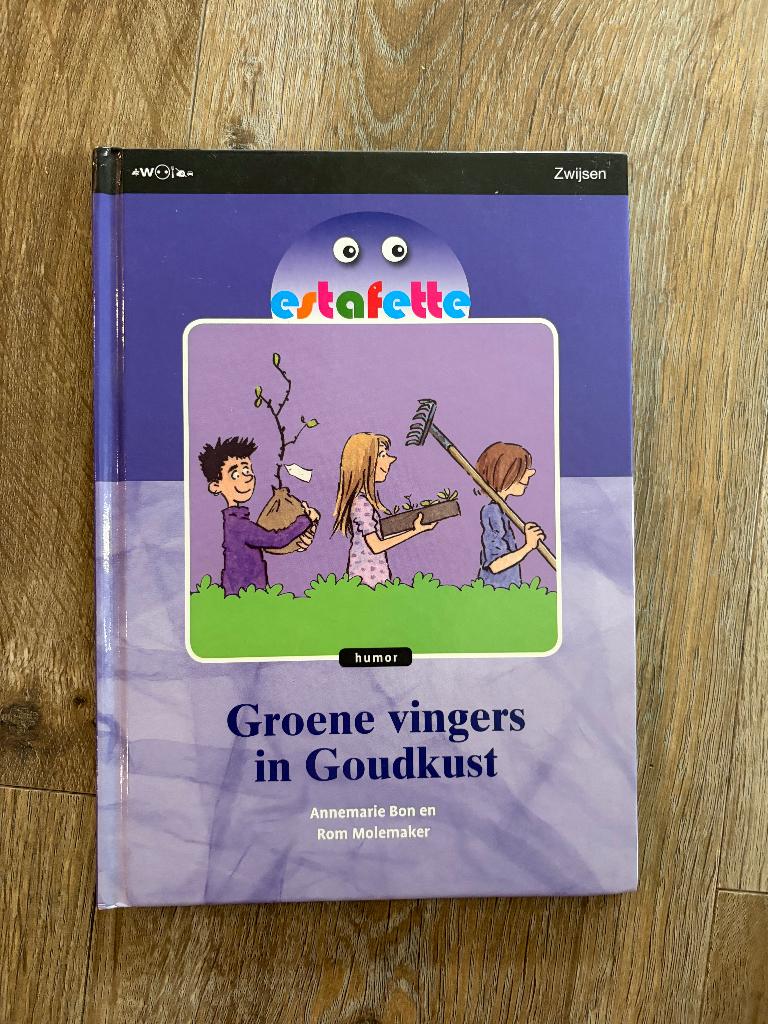 Estafette - Groene Vingers in Goudkust (AVI E5), Ophalen of Verzenden, Gelezen, Annemarie Bon en Rom Molemaker, Fictie algemeen