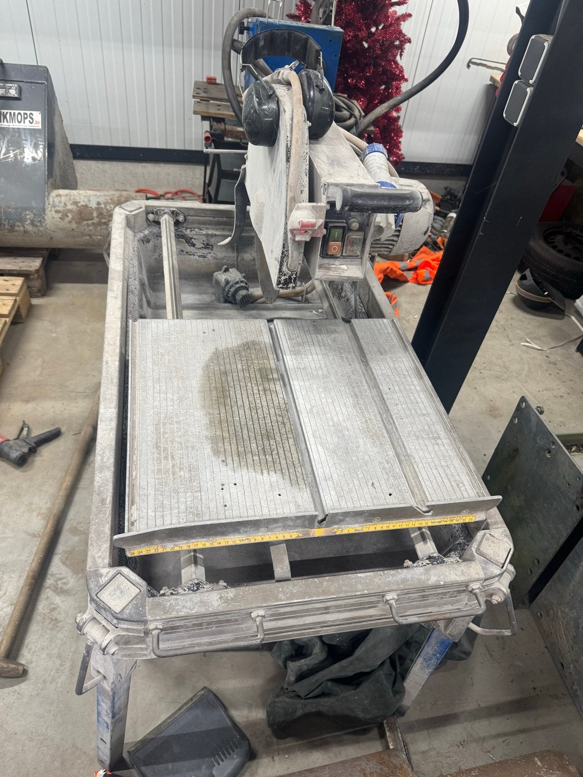 Carat T-3510 Tegelzaagmachine - Professioneel Gereedschap, Doe-het-zelf en Verbouw, Gebruikt, Cirkelzaag, 70 mm of meer, Ophalen of Verzenden
