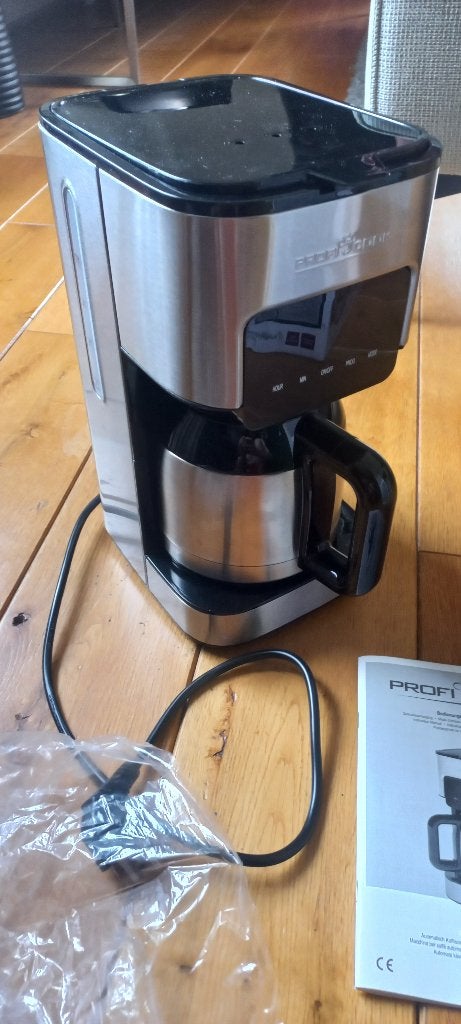 Coffee maker 800W Proficook PC-KA 1191 - nieuw, 10 kopjes of meer, Gemalen koffie, Ophalen of Verzenden, Koffiemachine