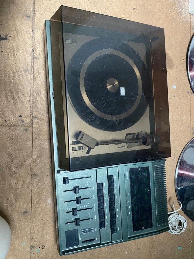 Vintage Platenspeler (made in Finland)., Audio, Tv en Foto, Platenspelers, Ophalen, Gebruikt, Overige merken