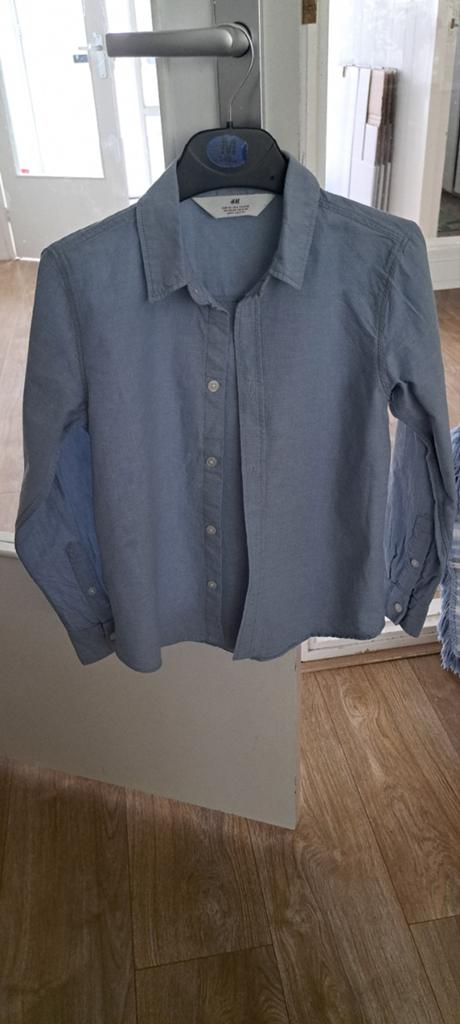 H&M Jongens overhemd maat 8-9 jaar, Kinderen en Baby's, Kinderkleding | Overige, Ophalen of Verzenden, Gebruikt, H&M, Jongen