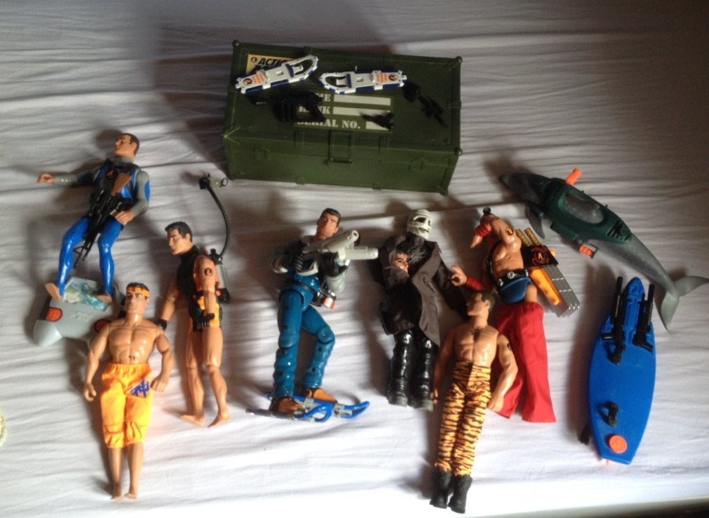 Lot ACTION MAN figuren, Kinderen en Baby's, Speelgoed | Actiefiguren, Ophalen of Verzenden, Gebruikt