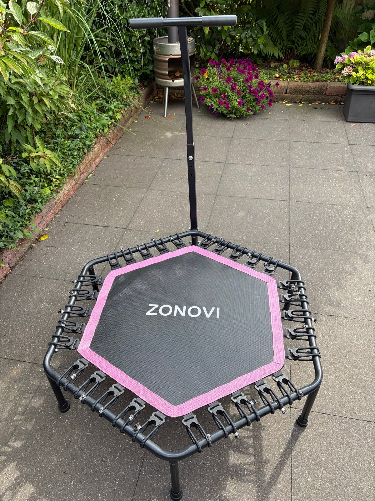ZONOV Mini Trampoline met Handvat - Fitness Trampoline, Ophalen of Verzenden, Zo goed als nieuw, Benen, Overige typen