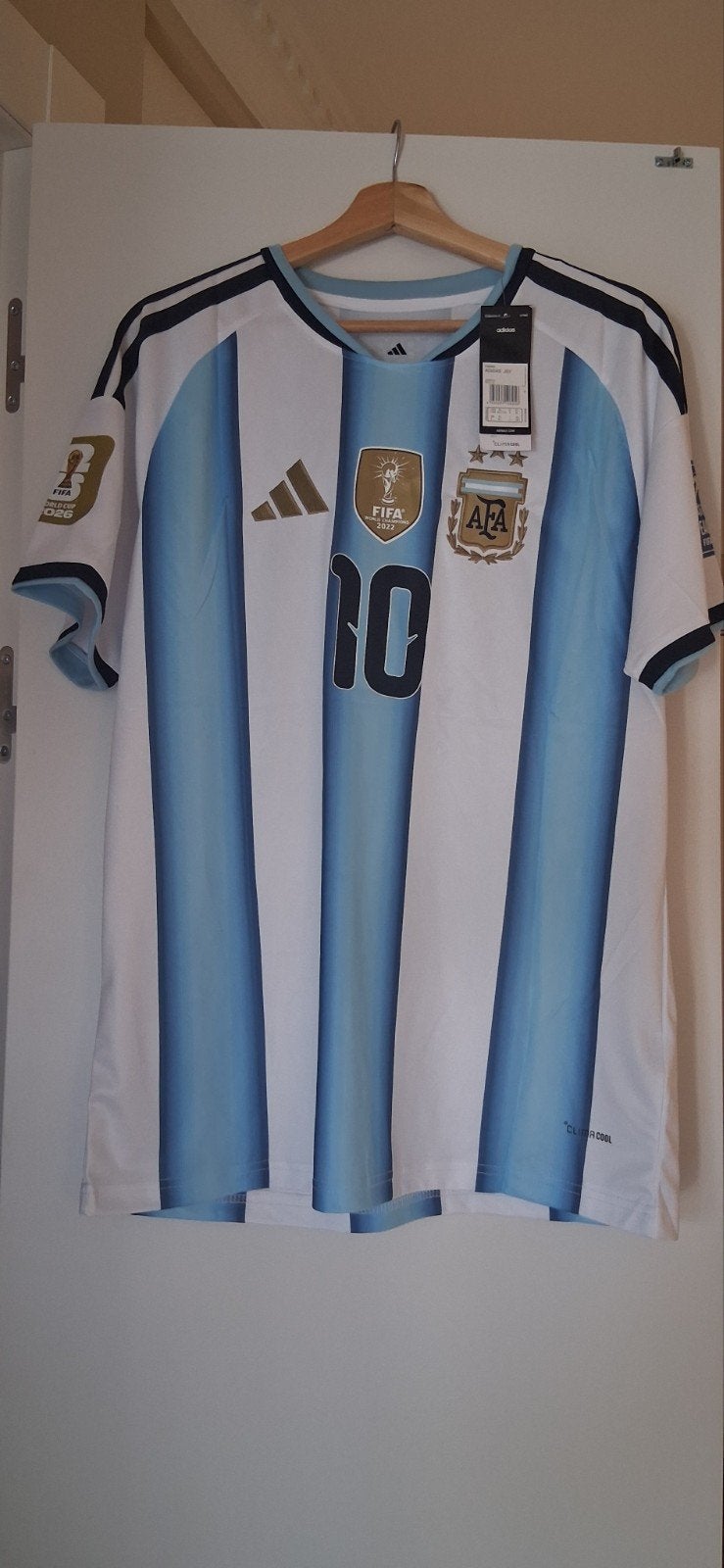 Argentinië thuisshirt Messi WK 2026 - Maat XL Nieuw!, Kleding | Heren, Sportkleding, Meerkleurig, Ophalen of Verzenden, Adidas