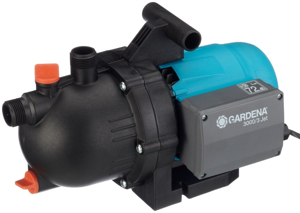 Gardena 3000/3 Jet Pomp met zuigslang en filter, Ophalen of Verzenden, Gebruikt, Elektrisch, Besproeiingspomp
