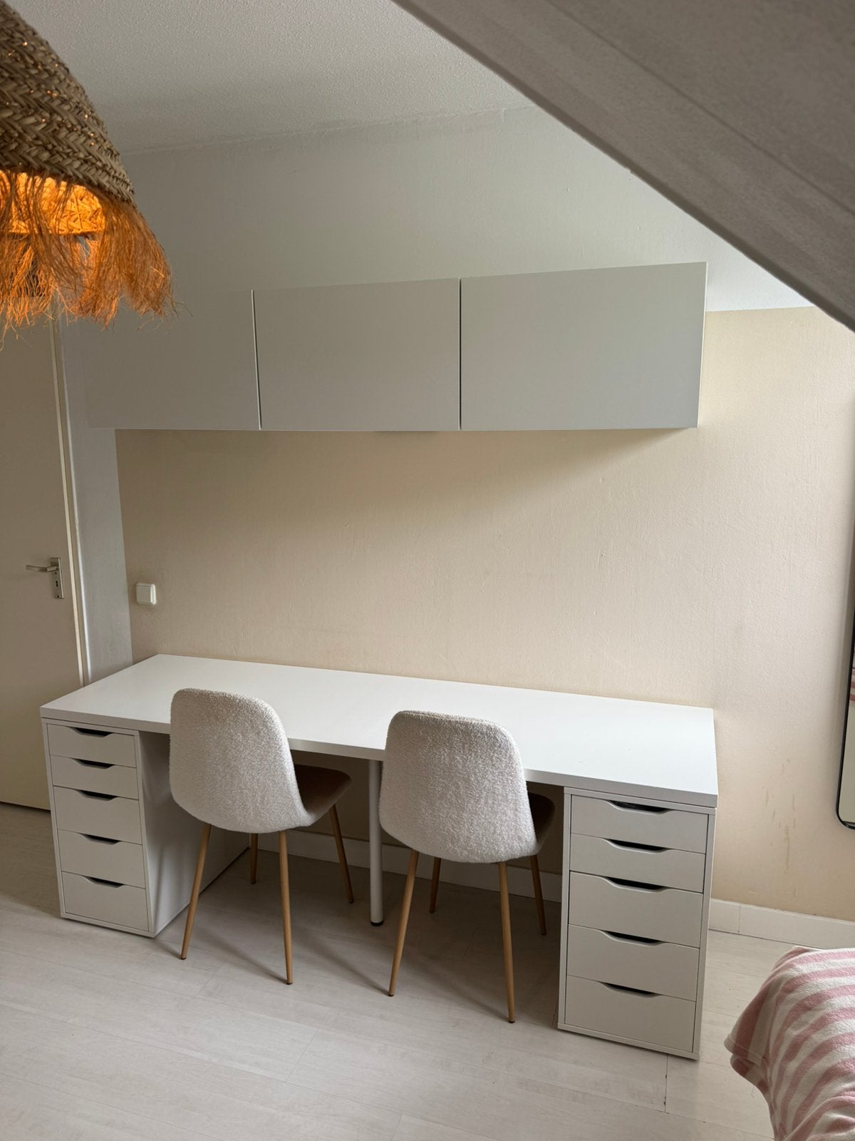 Tv meubel / wandmeubel wit IKEA BESTA, Ophalen, Zo goed als nieuw, 25 tot 50 cm, Minder dan 100 cm