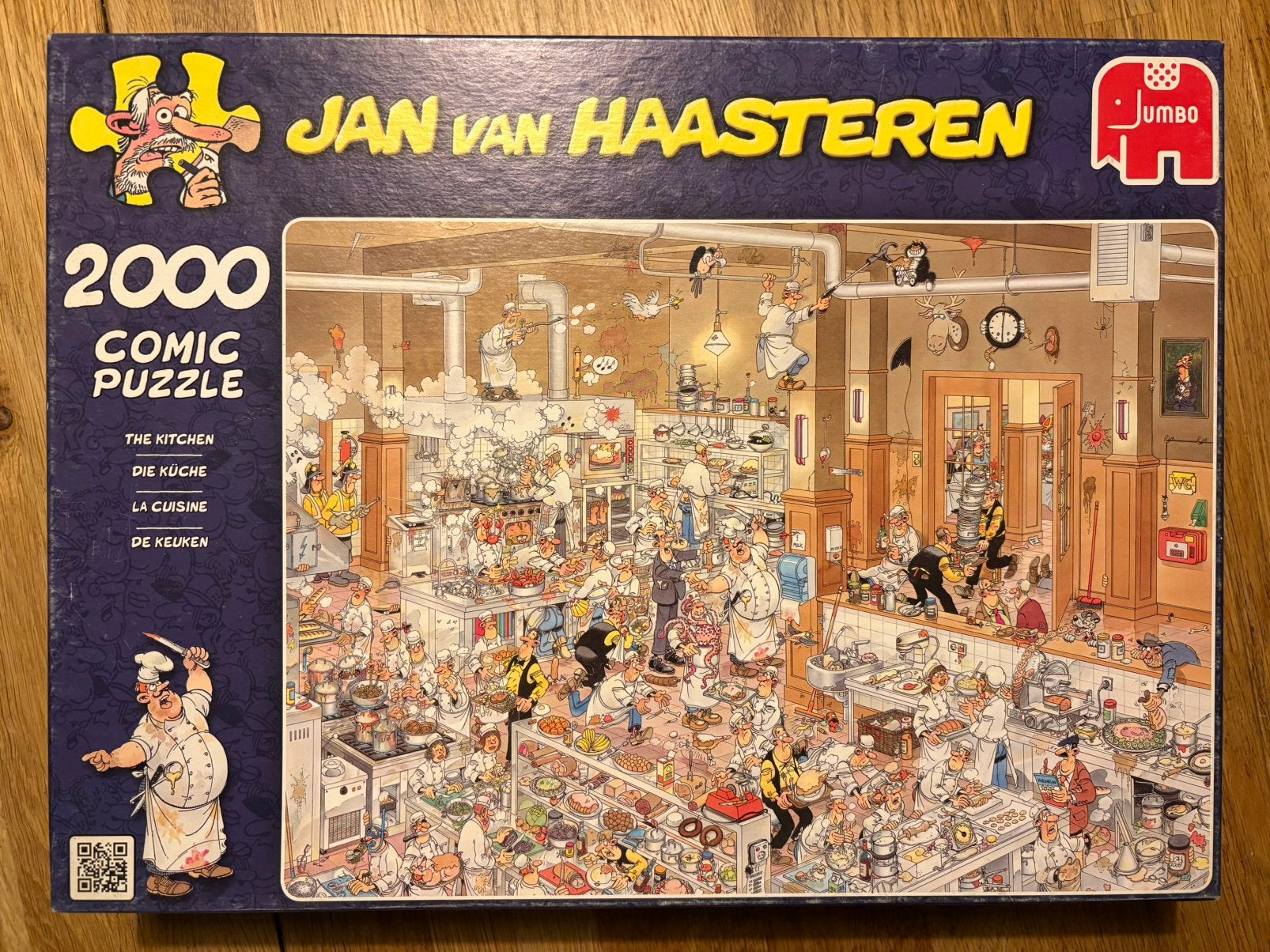Jan van Haasteren, de keuken, Ophalen of Verzenden, 500 t/m 1500 stukjes, Zo goed als nieuw