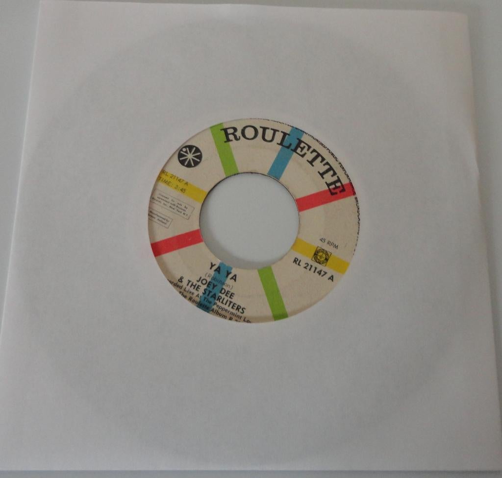 Joey Dee & The Starliters > Ya Ya, Gebruikt, 7 inch, Single, Ophalen of Verzenden